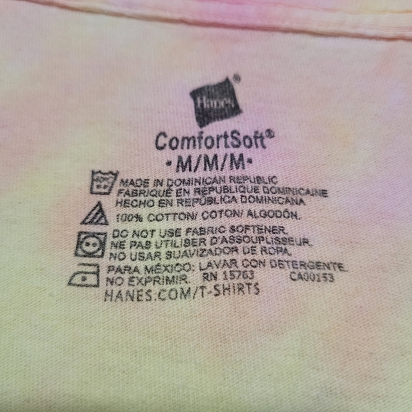 Tie Dye Womans T-shirt. Sz M - Picture 4 of 4